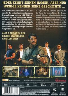 El Chapo Staffel 1, 3 DVDs