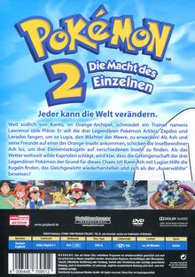 Pokémon 2 - Die Macht des Einzelnen, DVD