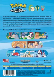 Pokémon Staffel 5: Master Quest, 8 DVDs