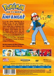 Pokémon Staffel 1: Indigo Liga, 6 DVDs