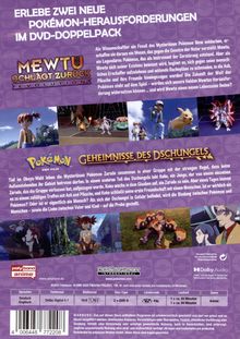 Pokémon - Mewtu schlägt zurück - Evolution / Pokémon - Geheimnisse des Dschungels, 2 DVDs