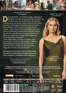 Zitate loben die Serie als Serienhit. Eine junge Mutter gerät nach einem Vorfall ins Chaos. Thriller, auf Roman basierend.