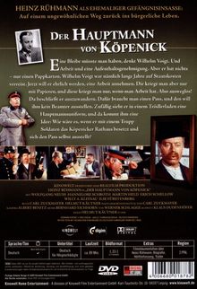 Der Hauptmann von Köpenick (1956), DVD