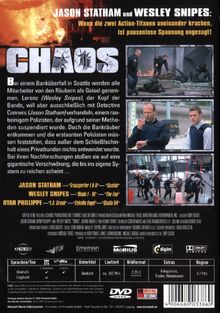 Chaos (2006), DVD