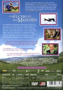 Der Fuchs und das Mädchen, DVD