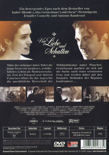 Von Liebe und Schatten, DVD