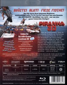 Piranha 3D (3D Blu-ray), Blu-ray Disc