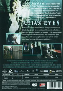 Julia's Eyes, DVD
