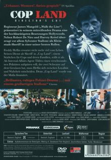 Cop Land (Director's Cut), DVD