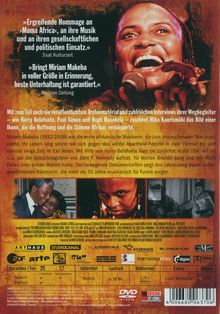 Mama Africa - Miriam Makeba, DVD