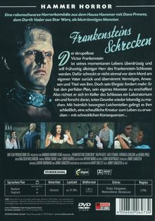 Frankensteins Schrecken, DVD