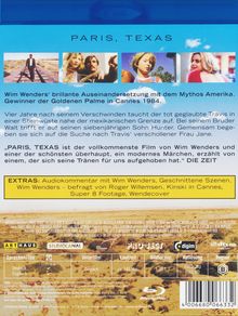 Paris, Texas (Blu-ray), Blu-ray Disc