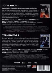Terminator 2 / Total Recall, 2 DVDs
