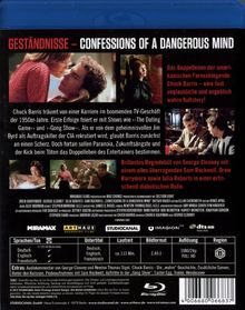 Geständnisse - Confessions Of A Dangerous Mind (Blu-ray), Blu-ray Disc