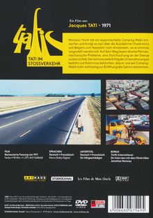 Trafic - Tati im Stossverkehr, DVD