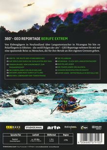 360° Geo-Reportage: Berufe extrem, 3 DVDs