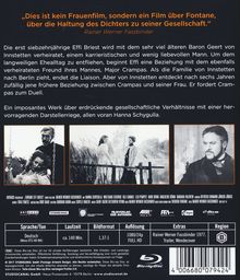 Effi Briest (1994) (Blu-ray), Blu-ray Disc