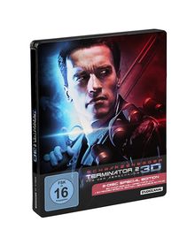 Terminator 2: Tag der Abrechnung (3D &amp; 2D Blu-ray im Steelbook), 2 Blu-ray Discs