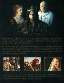Borgia (Komplette Serie) (Blu-ray), 8 Blu-ray Discs