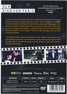 Der Dieb von Paris, DVD