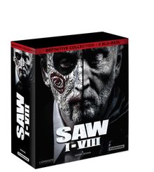 SAW I-VIII (Definitive Collection) (Blu-ray), 8 Blu-ray Discs