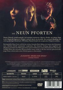 Die neun Pforten, DVD