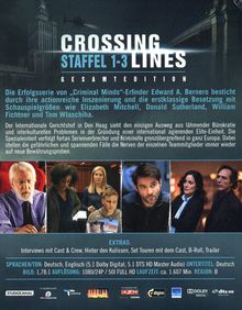 Crossing Lines Staffel 1-3 (Gesamtedition) (Blu-ray), 6 Blu-ray Discs