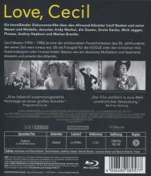 Love, Cecil (Blu-ray), Blu-ray Disc