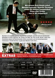 Reservoir Dogs, DVD