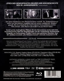Der Elefantenmensch (Ultra HD Blu-ray &amp; Blu-ray im Steelbook), 1 Ultra HD Blu-ray und 2 Blu-ray Discs