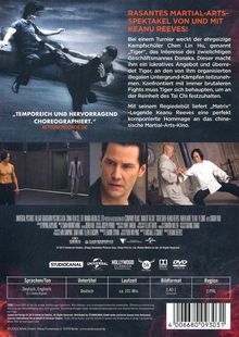 Man of Tai Chi, DVD