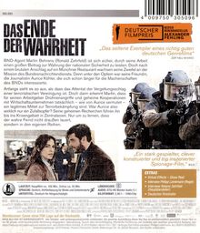 Das Ende der Wahrheit (Blu-ray), Blu-ray Disc