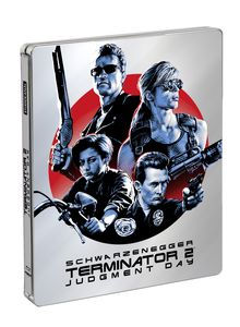 Terminator 2: Tag der Abrechnung (30th Anniversary Edition) (Ultra HD Blu-ray, 3D &amp; 2D Blu-ray im Steelbook), 1 Ultra HD Blu-ray und 2 Blu-ray Discs