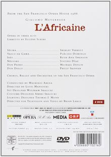 Giacomo Meyerbeer (1791-1864): L'Africana, 2 DVDs