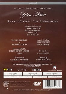 Zubin Mehta probt &amp; dirigiert "Till Eulenspiegel" von Richard Strauss, DVD