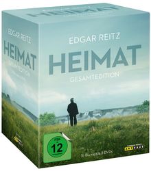 Heimat (Gesamtedition inkl. Die andere Heimat) (Blu-ray), 16 Blu-ray Discs und 3 DVDs