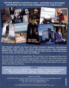 Best of Wim Wenders (Blu-ray), 10 Blu-ray Discs