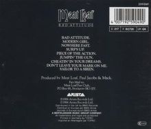 Meat Loaf: Bad Attitude, CD