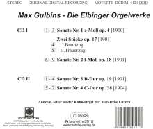 Max Gulbins (1862-1932): Die Elbinger Orgelwerke, 2 CDs