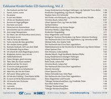 Kinderlieder Vol. 2 - Exklusive Kinderliedersammlung, CD