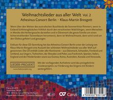 Weihnachtslieder aus aller Welt Vol.2, CD