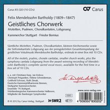 Felix Mendelssohn Bartholdy (1809-1847): Das Geistliche Chorwerk, 10 CDs