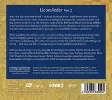 Liebeslieder Vol.2, CD