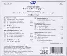 Johannes Brahms (1833-1897): Missa canonica WoO.18, CD