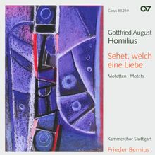 Gottfried August Homilius (1714-1785): Motetten I, CD