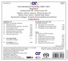 Felix Mendelssohn Bartholdy (1809-1847): Geistliche Chorwerke Vol.8, Super Audio CD