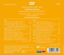 Heinrich Schütz (1585-1672): Cantiones Sacrae (Carus Schütz-Edition Vol. 5), 2 CDs