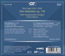 Max Reger (1873-1916): 3 Motetten op.110, CD