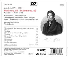 Louis Spohr (1784-1859): Messe op.54, CD