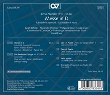 Otto Nicolai (1810-1849): Messe D-Dur, CD